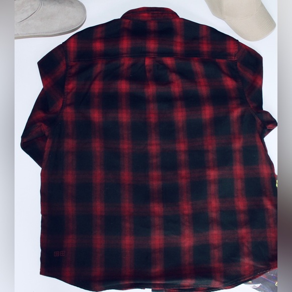 KSUBI Consciousness Long-sleeve Plaid Shirt - Picture 4 of 6